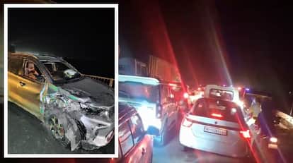 Hamirpur Youth Jumps into River After Car Collision on Yamuna Bridge Police Detain Four