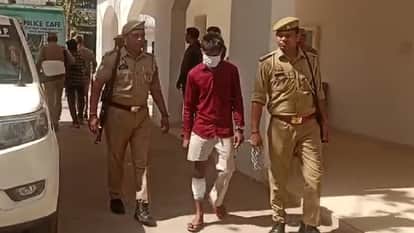 Muzaffarnagar: Made excuse of stomach ache, accused of snatching inspector's pistol and shooting him, ran away