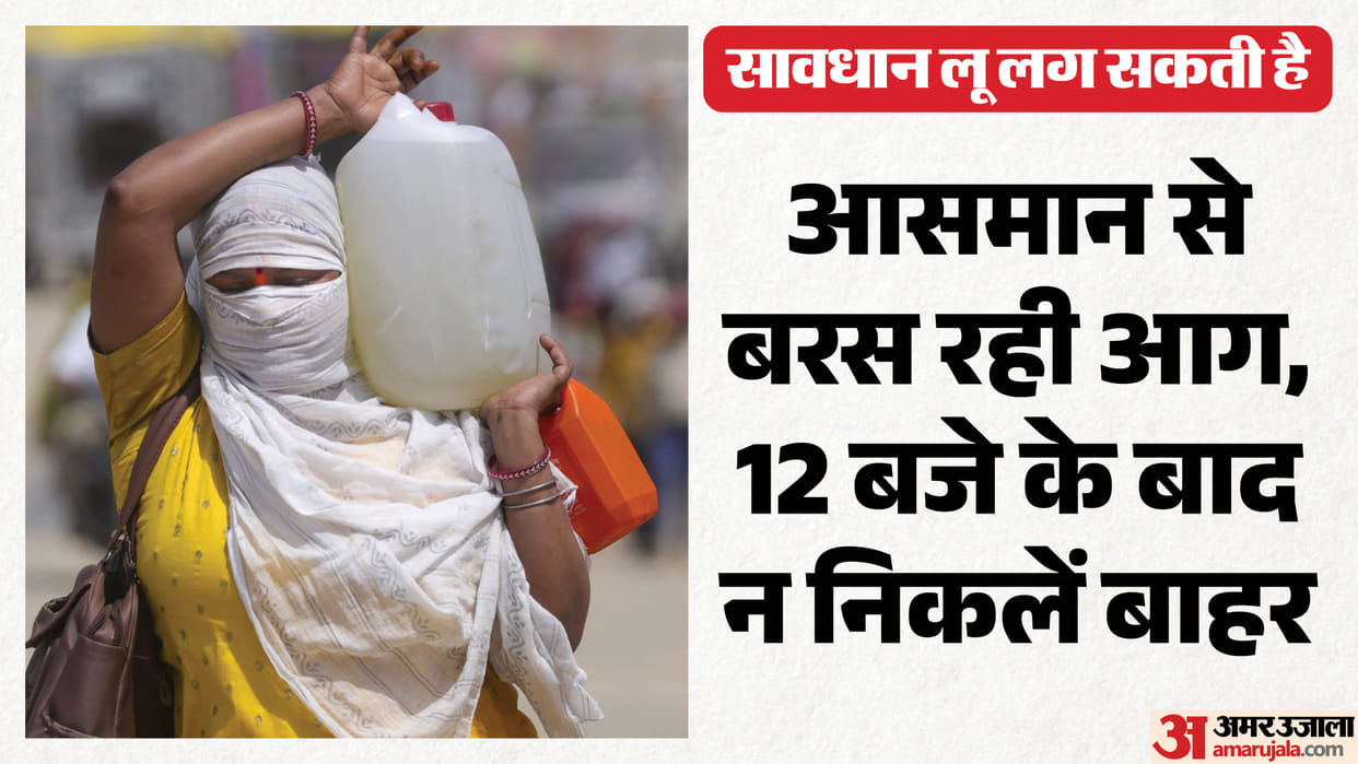 Heatwave Alert Issued Step Out with an Umbrella Gamcha and Water Heatwave Warning for Four Days