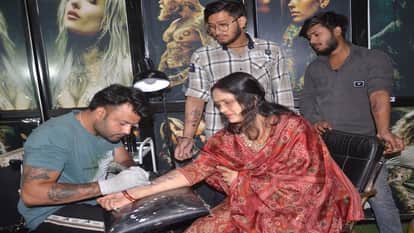 craze for religious and traditional tattoos in women