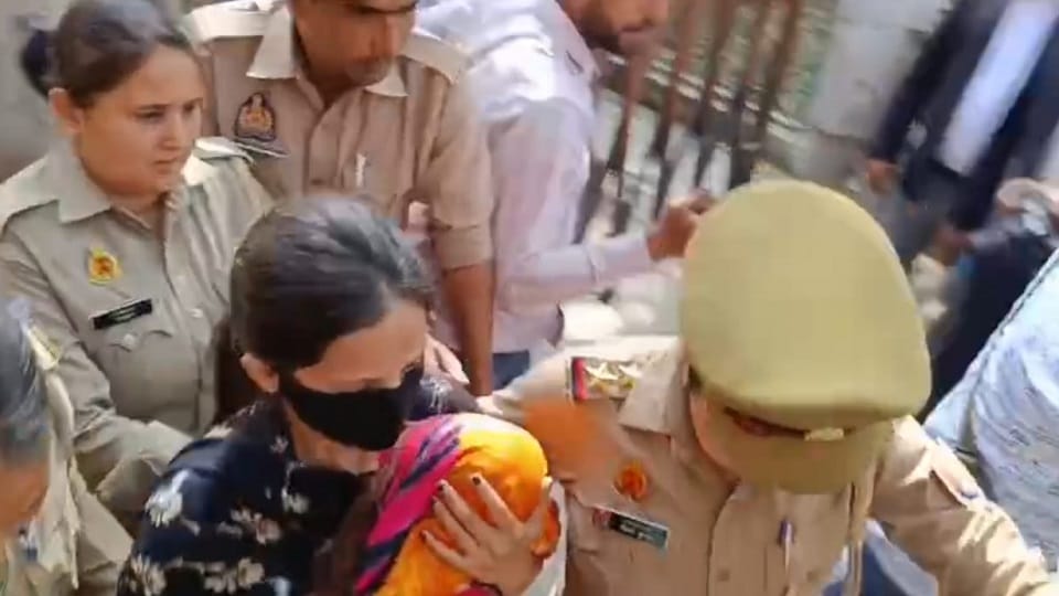 Saurabh murder case: After 13 months, murder accused Muskaan and lover Sahil appeared in the court