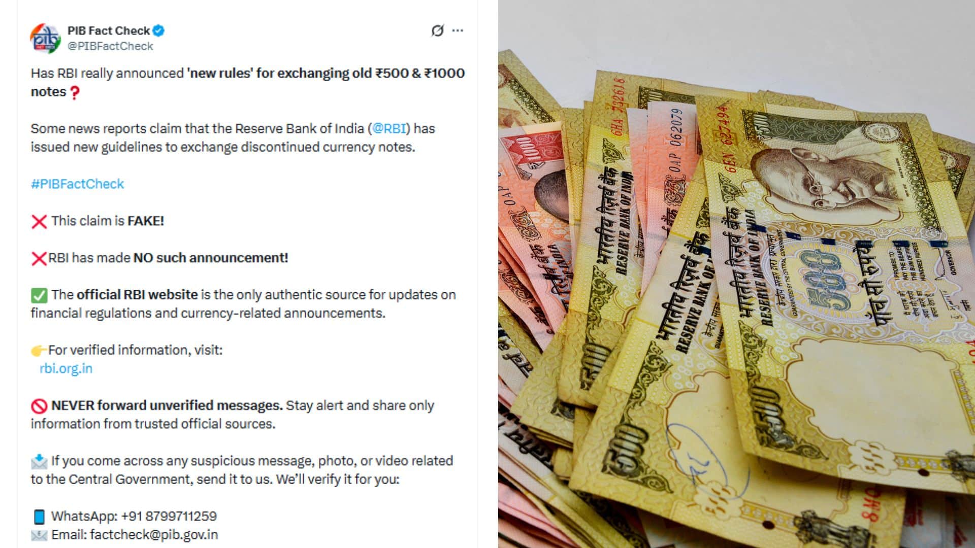 Is the Government Reintroducing ₹500 and ₹1000 Notes Know the Truth in hindi