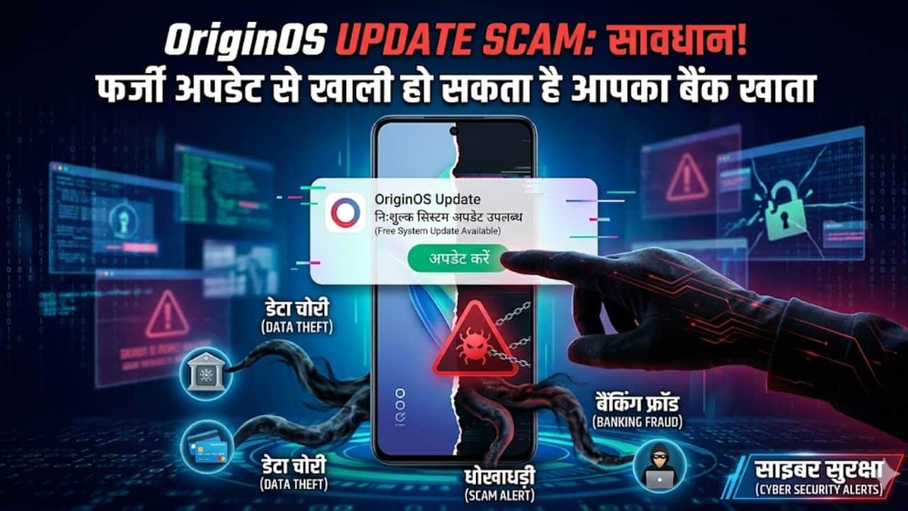 ओएस अपडेट करने के नाम पर चल रहा स्कैम