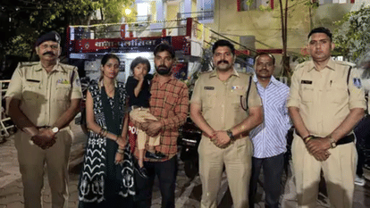 Indore News Police rescue boy and grandfather missing from Palasia