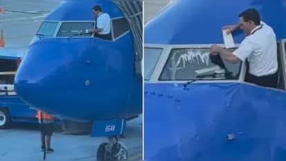 Airplane windshield cleaning hack why pilot used soda to clean cockpit glass explained viral video