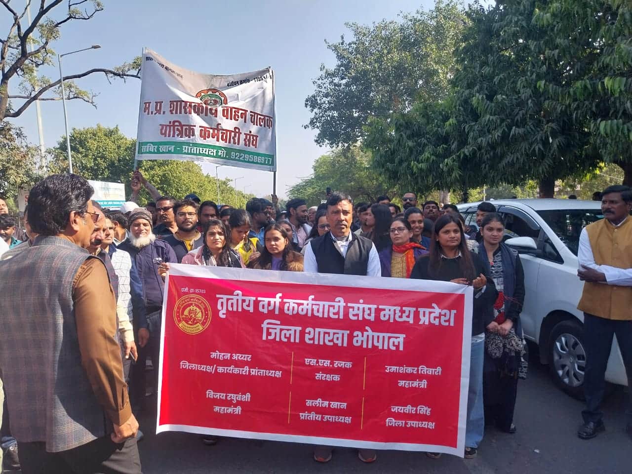 तृतीय वर्ग कर्मचारी संघ के महामंत्री उमाशंकर तिवारी (फाइल फोटो)