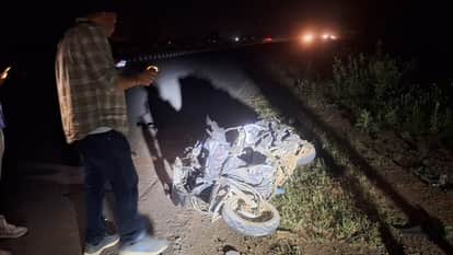 Two Youths Riding a Scooty Killed After Being Hit by Unidentified Vehicle on Pataudi-Rewari Bypass