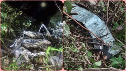 Road Accident in Himachal Car Plunges into 700-Foot-Deep Gorge on Karsog-Shimla Route Two Youths Dead
