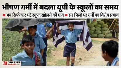 UP: Schools reopen today at a different time due to the heat, but will close at this time