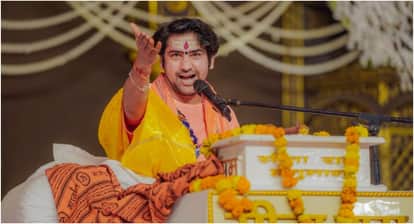 prayagraj dhirendra shastri reaction religious symbols controversy eyewear company statement