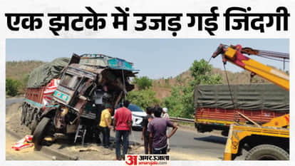 barwani bijasan ghat truck trailer accident two drivers dead sendhwa highway