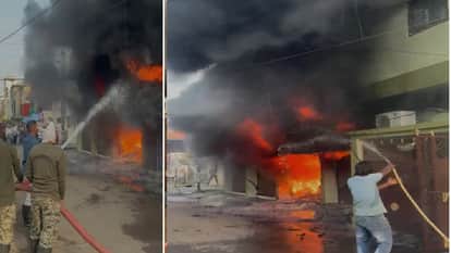 Fire in This Residential Colony at Raipur: Gross Negligence by Shop Owner