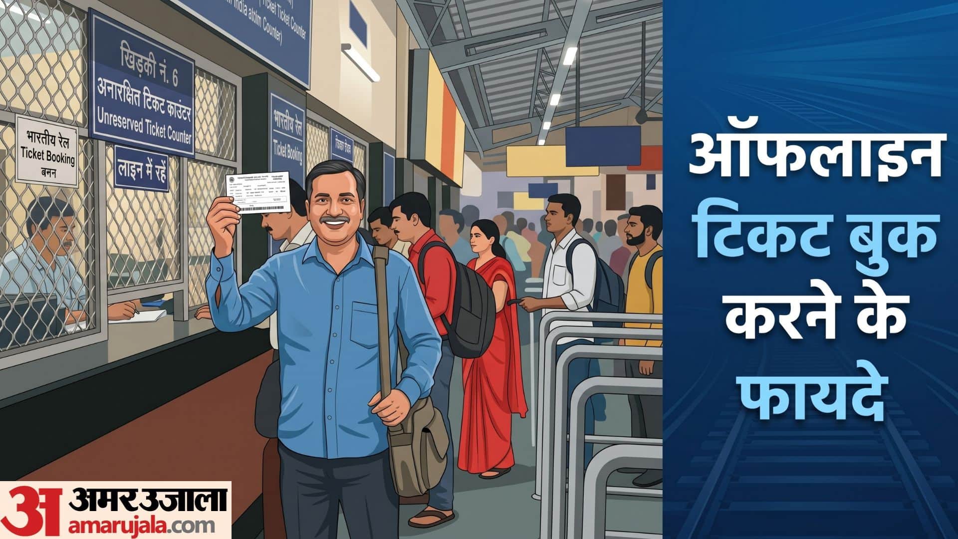 Indian Railway 4 Major Benefits of Buying Train Tickets from the Counter