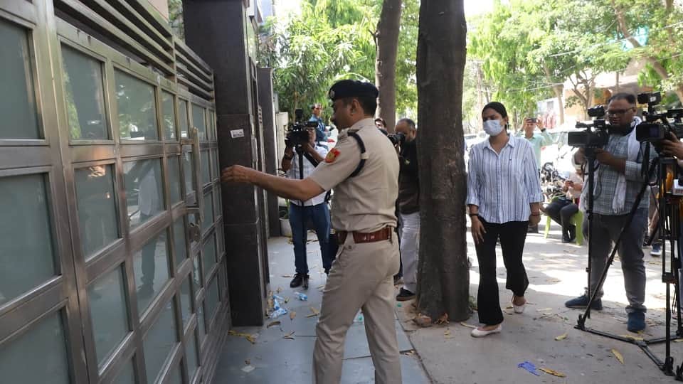 A senior IRS official's daughter has been found dead in a house in Amar Colony area of Southeast Delhi