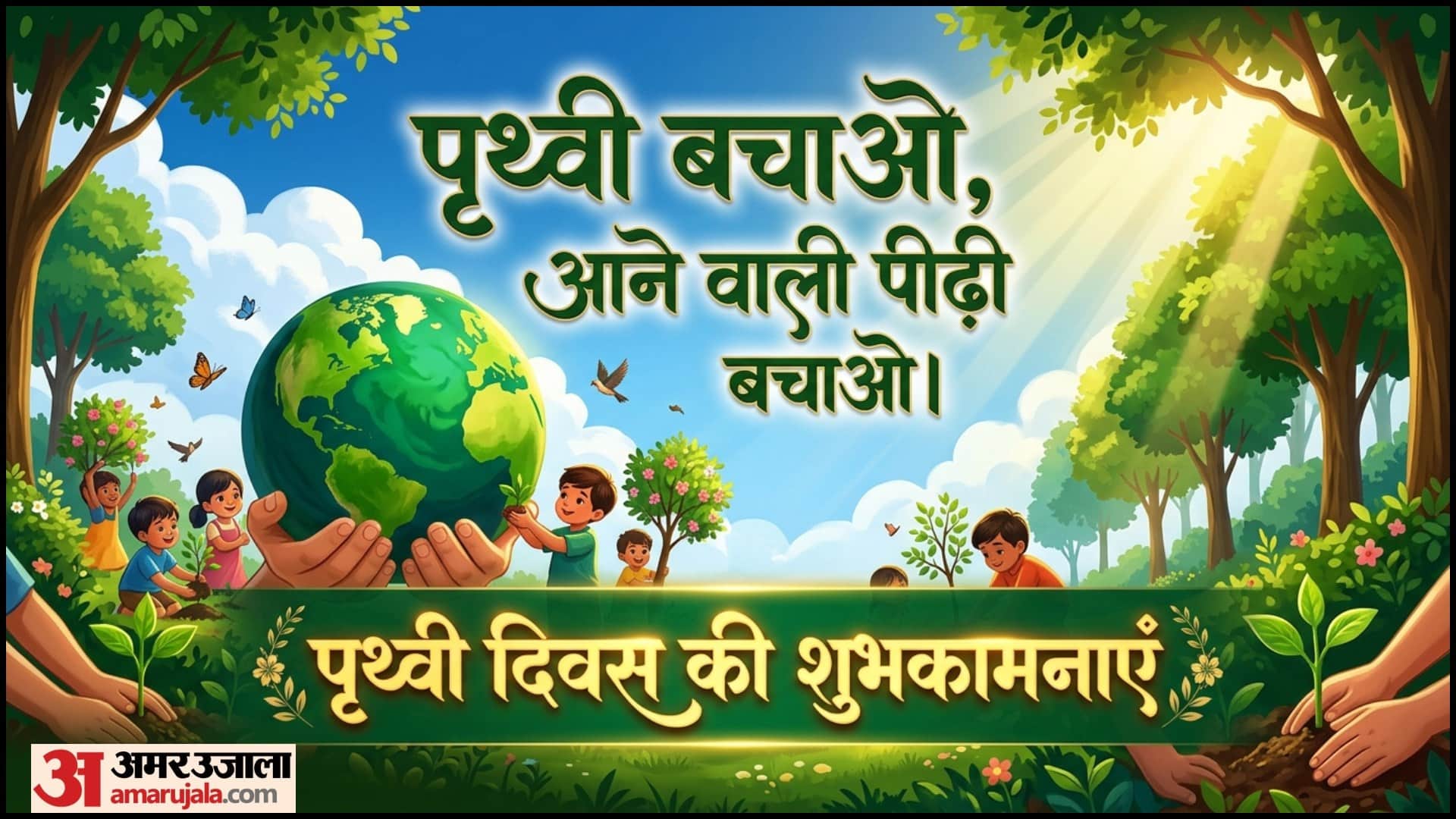 World Earth Day 2026 Quotes In Hindi Wishes Messages Slogan Images Wallpapers Status Prithvi Diwas Theme