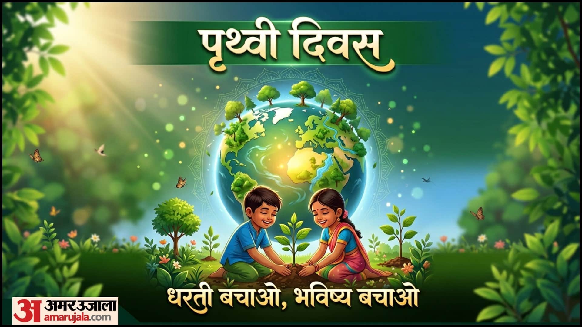 World Earth Day 2026 Quotes In Hindi Wishes Messages Slogan Images Wallpapers Status Prithvi Diwas Theme