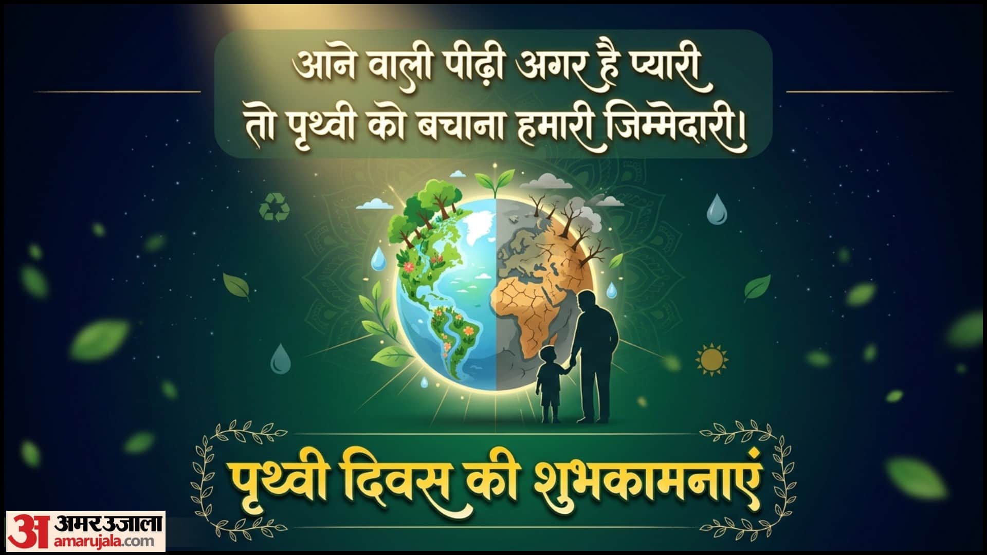 World Earth Day 2026 Quotes In Hindi Wishes Messages Slogan Images Wallpapers Status Prithvi Diwas Theme