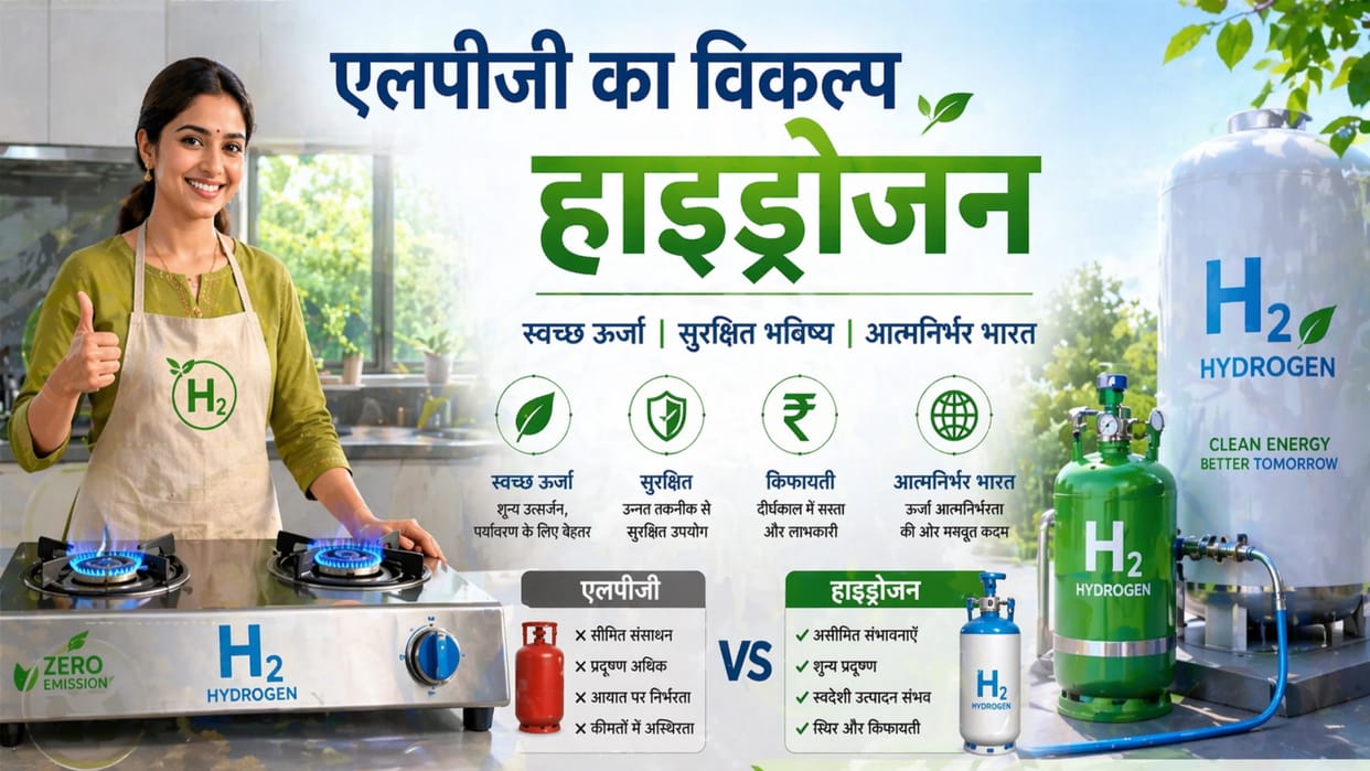 Hydrogen will be a strong alternative to LPG, scientists have also come close to producing electricity