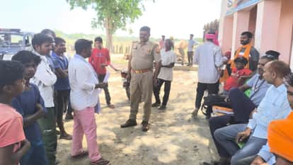 laborer fell 50 feet into the Ganges during erosion control work; search underway