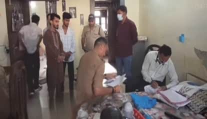 After a quarrel between husband and wife, the husband video called his wife and hanged himself