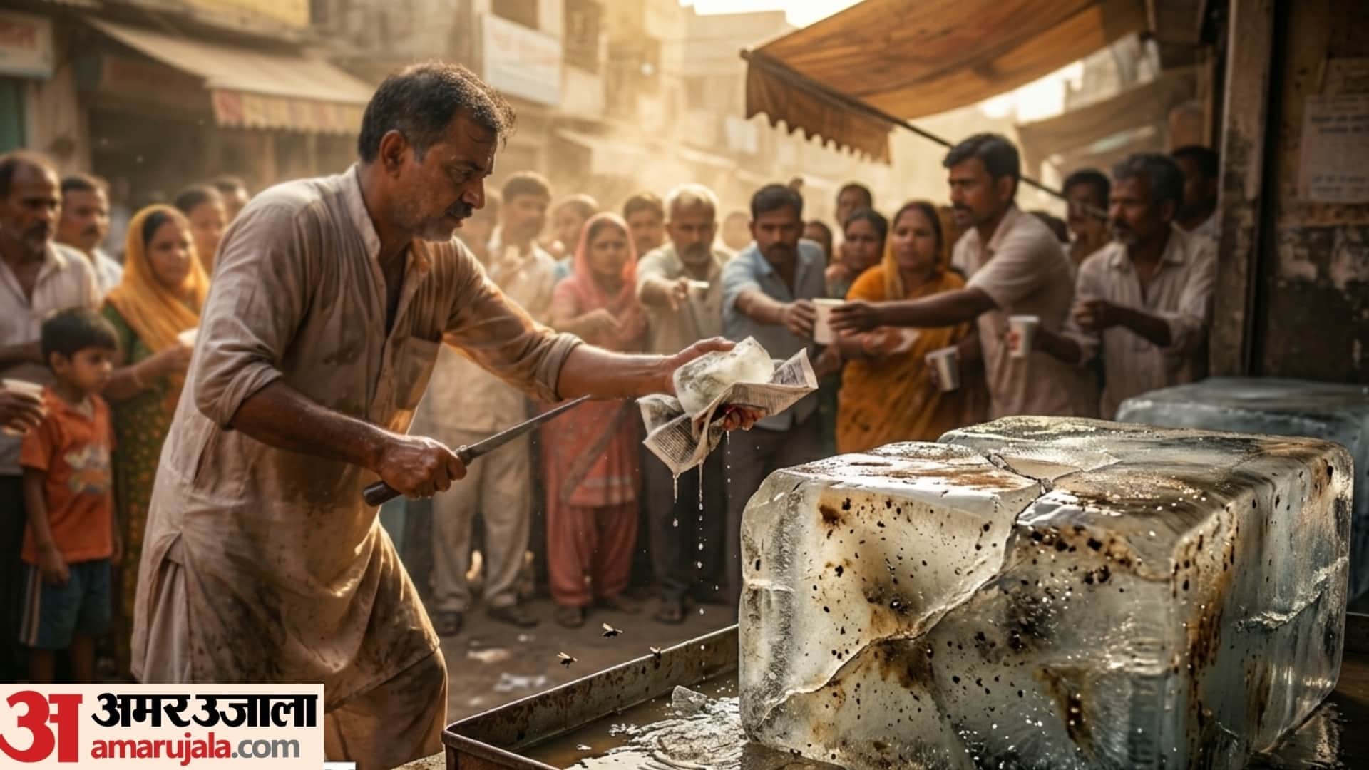 how market ice cubes and ice are make you sick in summer market wali ice cube use karne ke nuksan