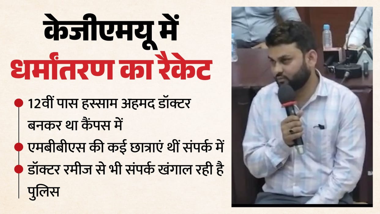 KGMU: Evidence of conversations with several female students found on the accused's phone