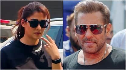Salman Khan Nayanthara Resume Shooting For Film With Vamshi Paidipally After Puja Ceremony Video Viral