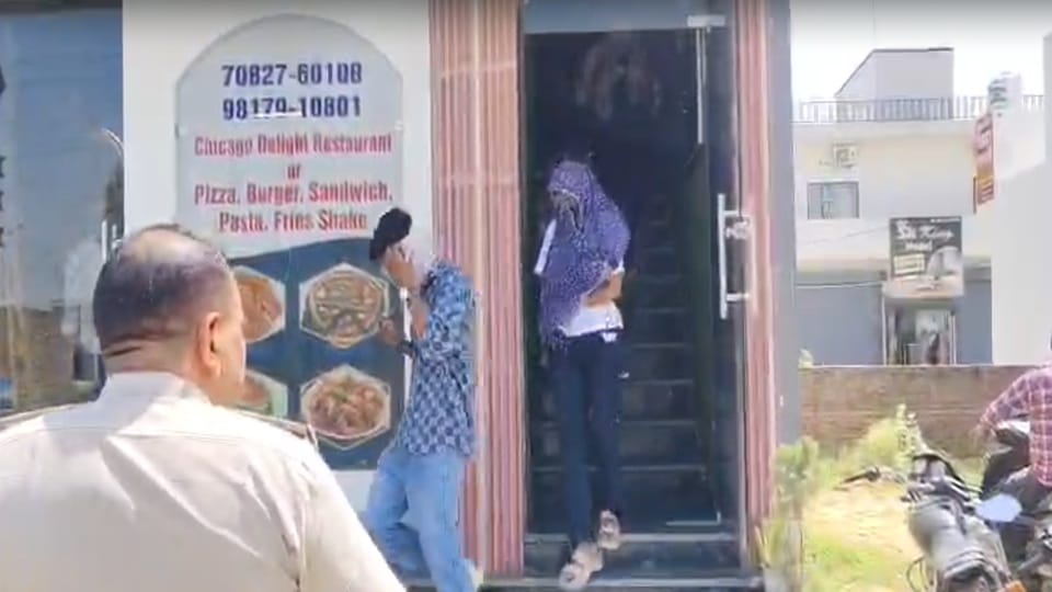 Police raid in a hotel at Kaithal