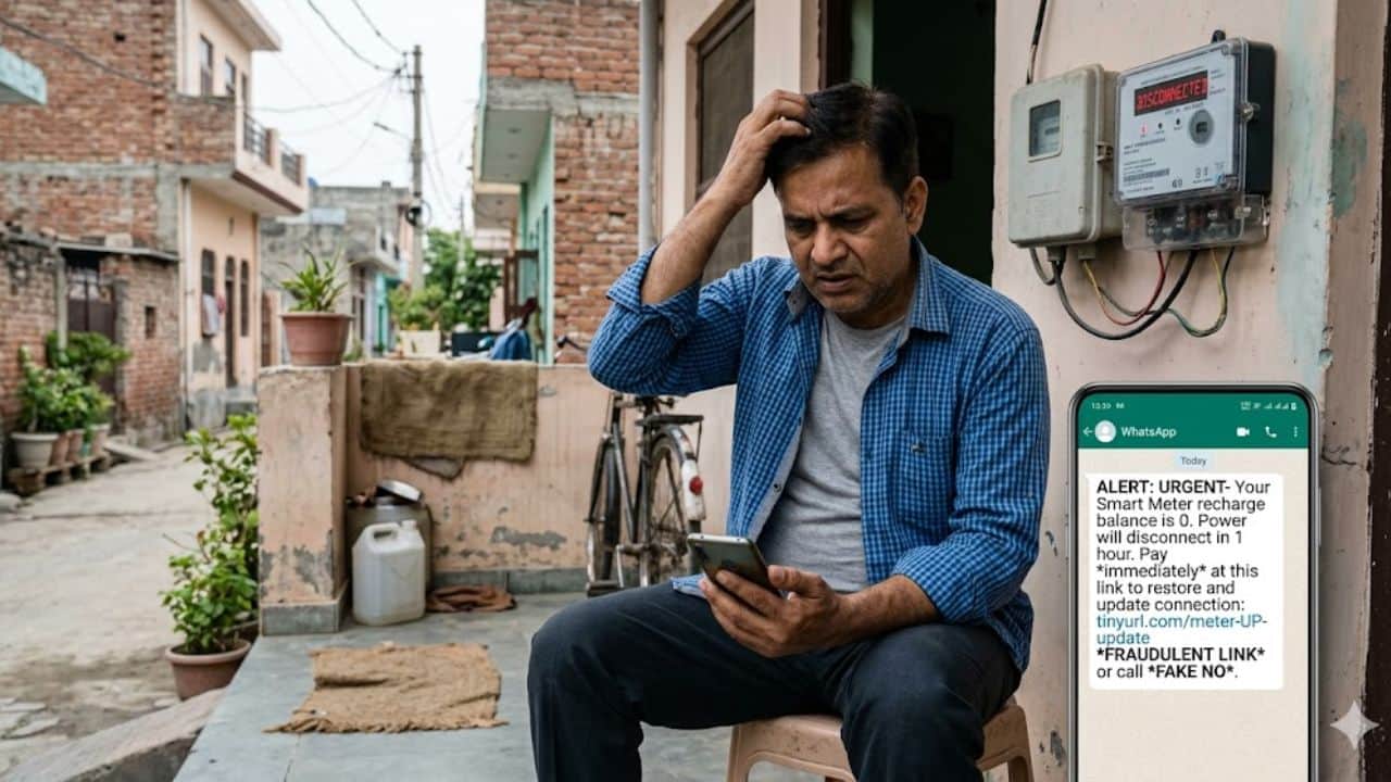 electricity bill update smart prepaid meter cyber scam alert