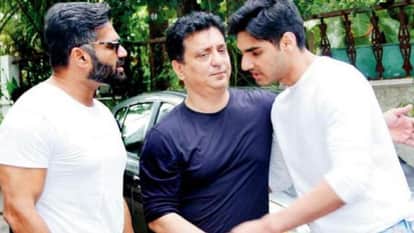 actor ahaan shetty took rights for his next film titled sanki from sajid nadiadwala