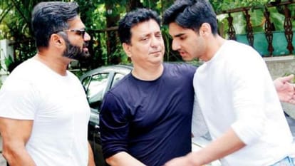 actor ahaan shetty took rights for his next film titled sanki from sajid nadiadwala