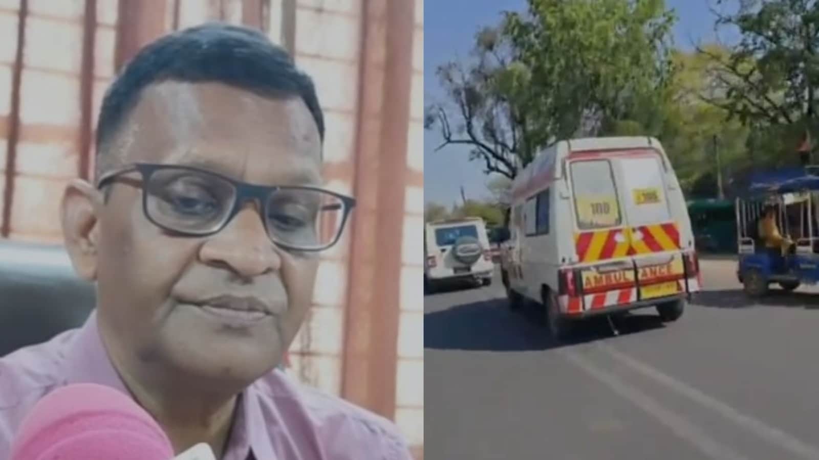 108 एंबुलेंस के निजी उपयोग का मामले पर सीएमएचओ हुए सख्त।