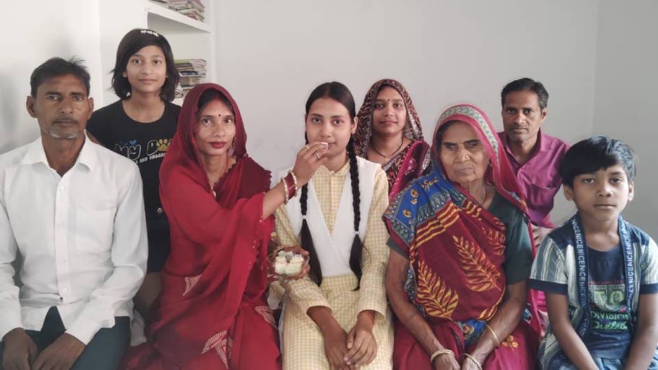 UPMSP Result 2026 Encouraged by Sick Mother and Farmer Father Sitapur Kashish Verma Tops Class 10 in UP