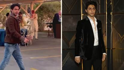 aryan khan viral video enjoying juta churai tradition in his best friend's wedding