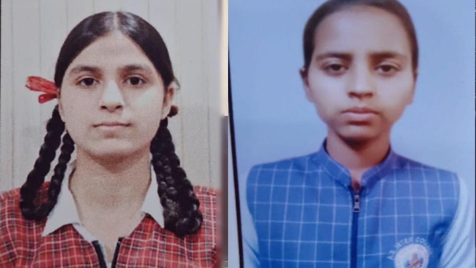 Meerut: Students shine in UP Board results, Adeeba tops High School and Vanshika Upadhyay tops Intermediate