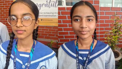 UP Board Results 2026: Adrija and Aarohi Singh Top Class 10 from Lucknow, Scoring 577 Marks.