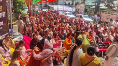 BJP Jan Akrosh Padayatra in Shimla Jairam Thakur Target Sukhu Govt