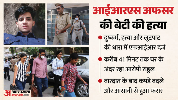 आईआरएस अफसर की बेटी के कत्ल की कहानी: 6:20 पर घर में घुसा, 41 मिनट में पार कीं हैवानियत की हदें; कपड़े भी बदले