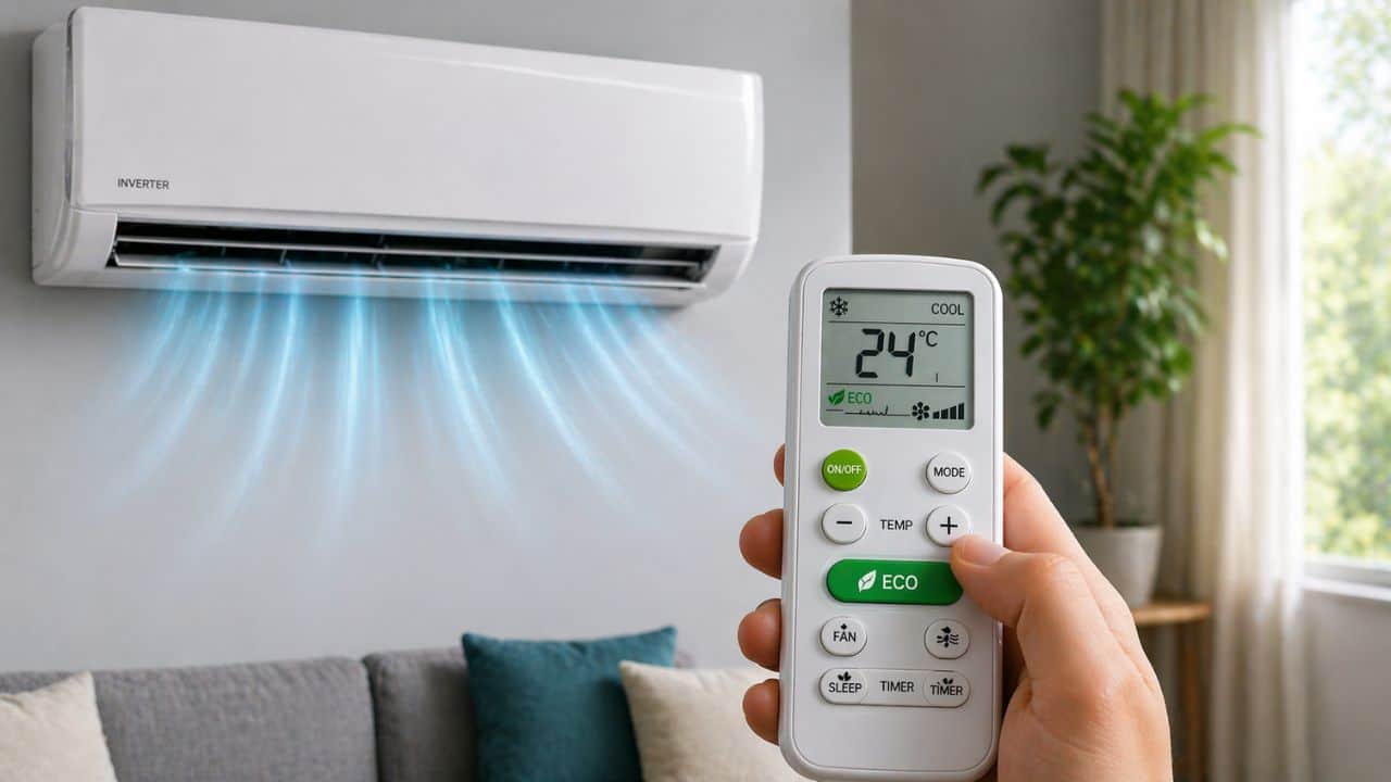 ac remote eco mode electricity bill saving tips hindi