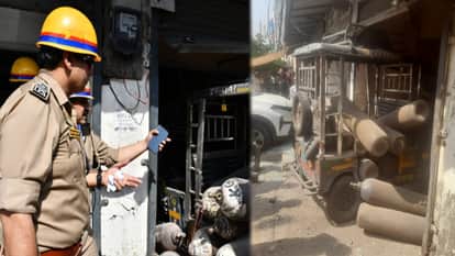 Oxygen Cylinder Explosion in Muzaffarnagar, Five Shops Damaged, Four Injured