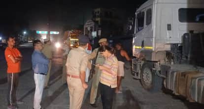 Auraiya Overloading Joint Raid by SDM and ARTO 12 Vehicles Seized and Fines Worth Lakhs Collected