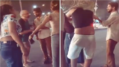 Video of a fight between a young man and a woman goes viral on social media