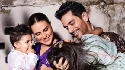 Neha dhupia shared her contractions pain while shooting for a series