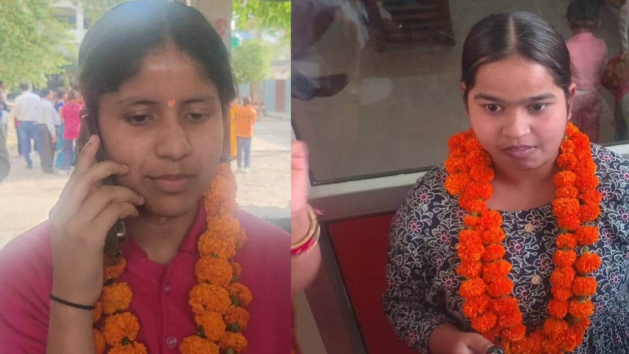 पूजा पाल व श्रेया वर्मा।