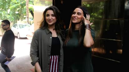 Neha dhupia shared her contractions pain while shooting for a series