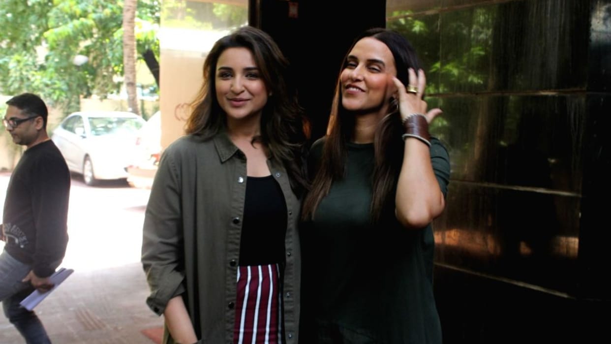 Neha dhupia shared her contractions pain while shooting for a series