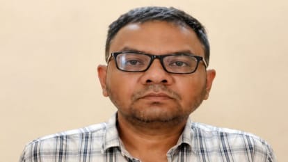 गिरफ्तार आरोपी ध्वजकीर्ति शर्मा