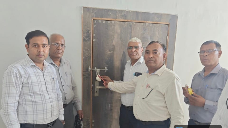 Property of DG Maharaja Cable Network Attached Over 3.83 Crore Dues Office Sealed by Administration