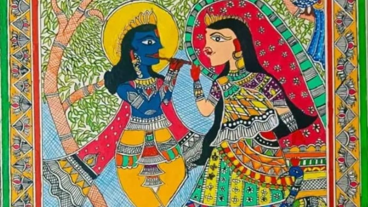 Grand exhibition Mithila painting in Bihar Museum patna Bihar News