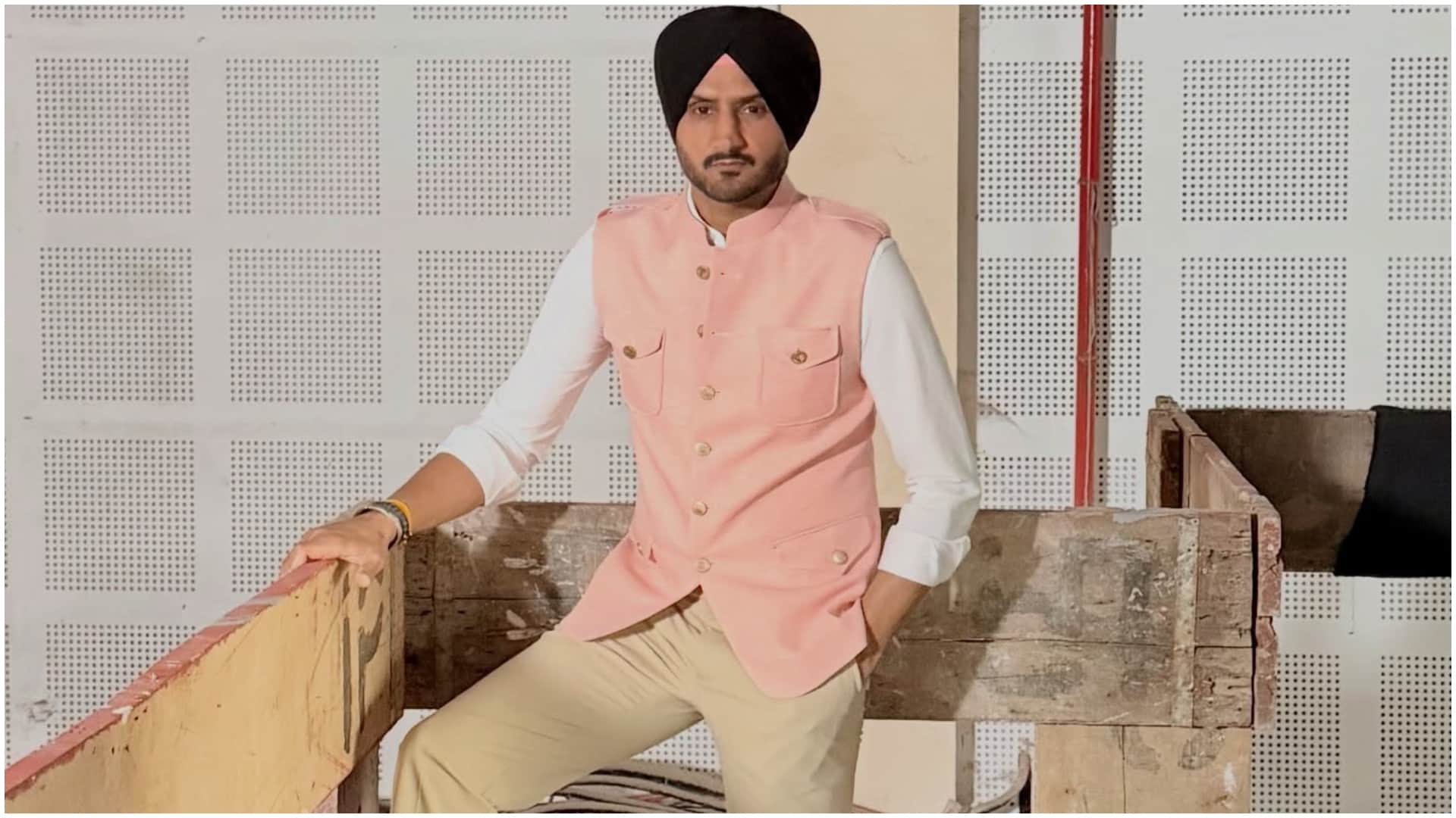 Harbhajan Singh left aap with raghav chadha details of bhajji and his wife geeta basra networth